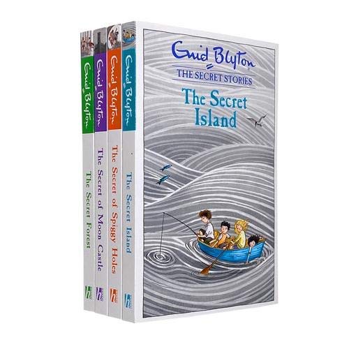Enid Blyton The Secret Stories 4 Books Set The Secret Island, The Secret Forest Paperback – January 1, 2019