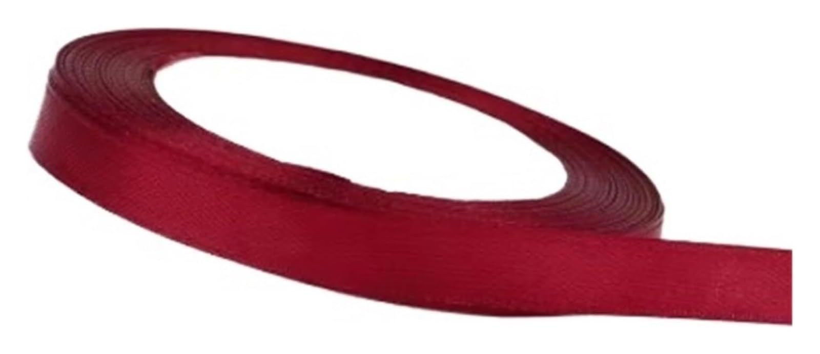 Cintas para envolver tartas, Cinta roja vino de múltiples anchos 100 yardas(1cm)