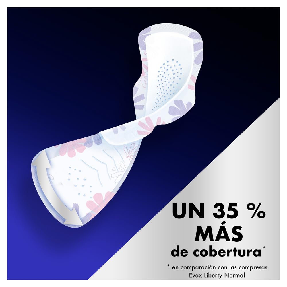 Evax Liberty Noche Compresas Con Alas, 72 unidades, No Notarás Que Las Llevas — view 5