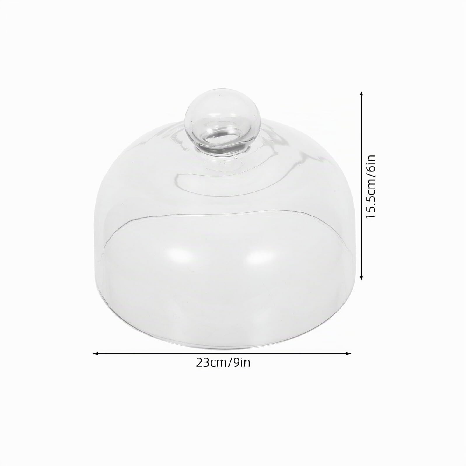 Tapa Cristal Microondas de Vidrio Transparente Alta Resistencia al Calor para Cocina y Horno Microondas, Cubierta Antisalpicaduras para Alimentos y Bowls