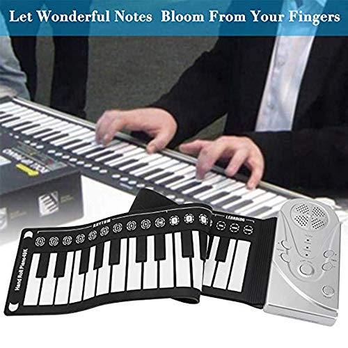 Piano À Main, Piano Pliable 49 Touches Clavier De Piano Portable Clavier Électronique Piano Pour Enfants Débutants - Les Beatles, Paul McCartney, John Lennon, RIngo Starr, George Harrison Piano À Main, Piano Pliable 49 Touches Clavier De Piano Portable Clavier Électronique Piano Pour Enfants Débutants – Image 3