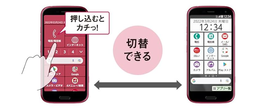 Amazon | 【整備済み品】FCNT らくらくスマートフォン F-52B
