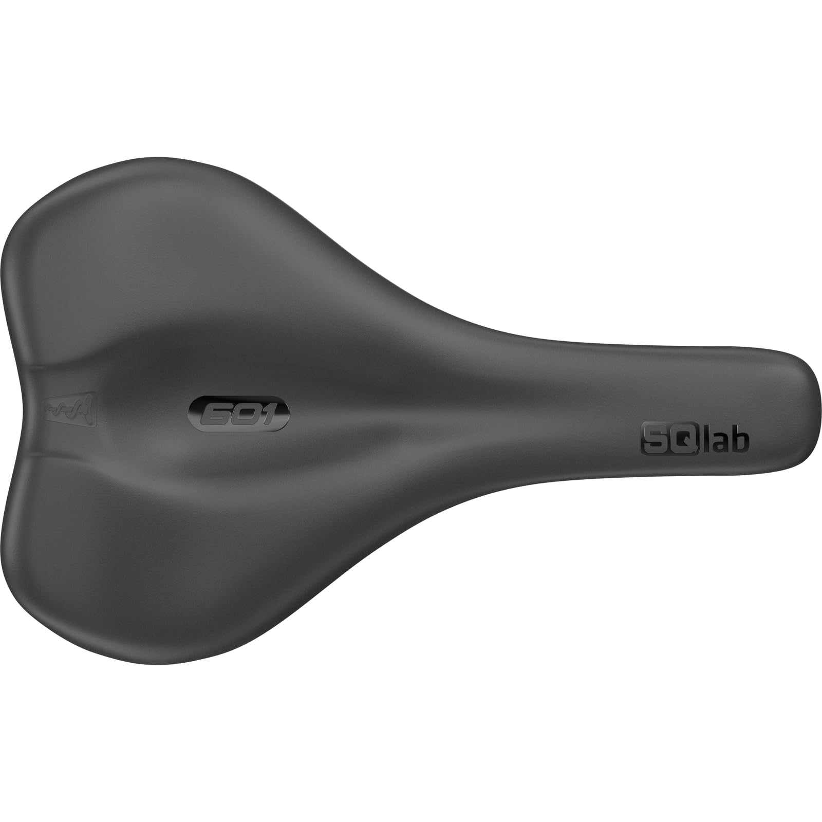 SQlab City Sattel 601 Ergolux 2.0, Trekking & City Fahrrad Sattel, Fahrrad Sattel in schwarz, 14 cm - 17 cm