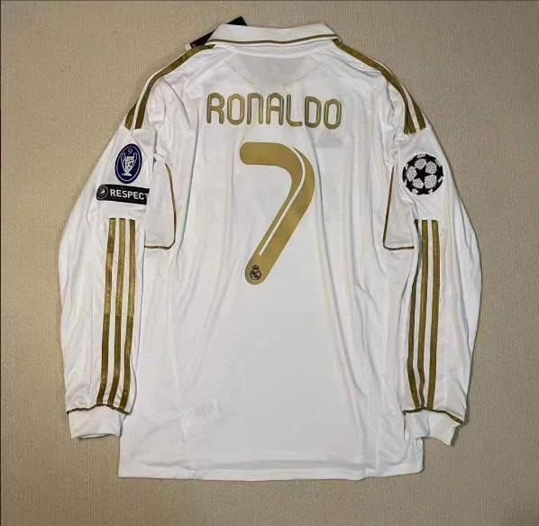 17-18 レアル・マドリード 7番 ロナウド 長袖 ユニフォーム レアル