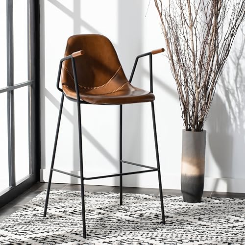Safavieh Home Collection Tanner Butaco Moderno Cognac miniatura 2