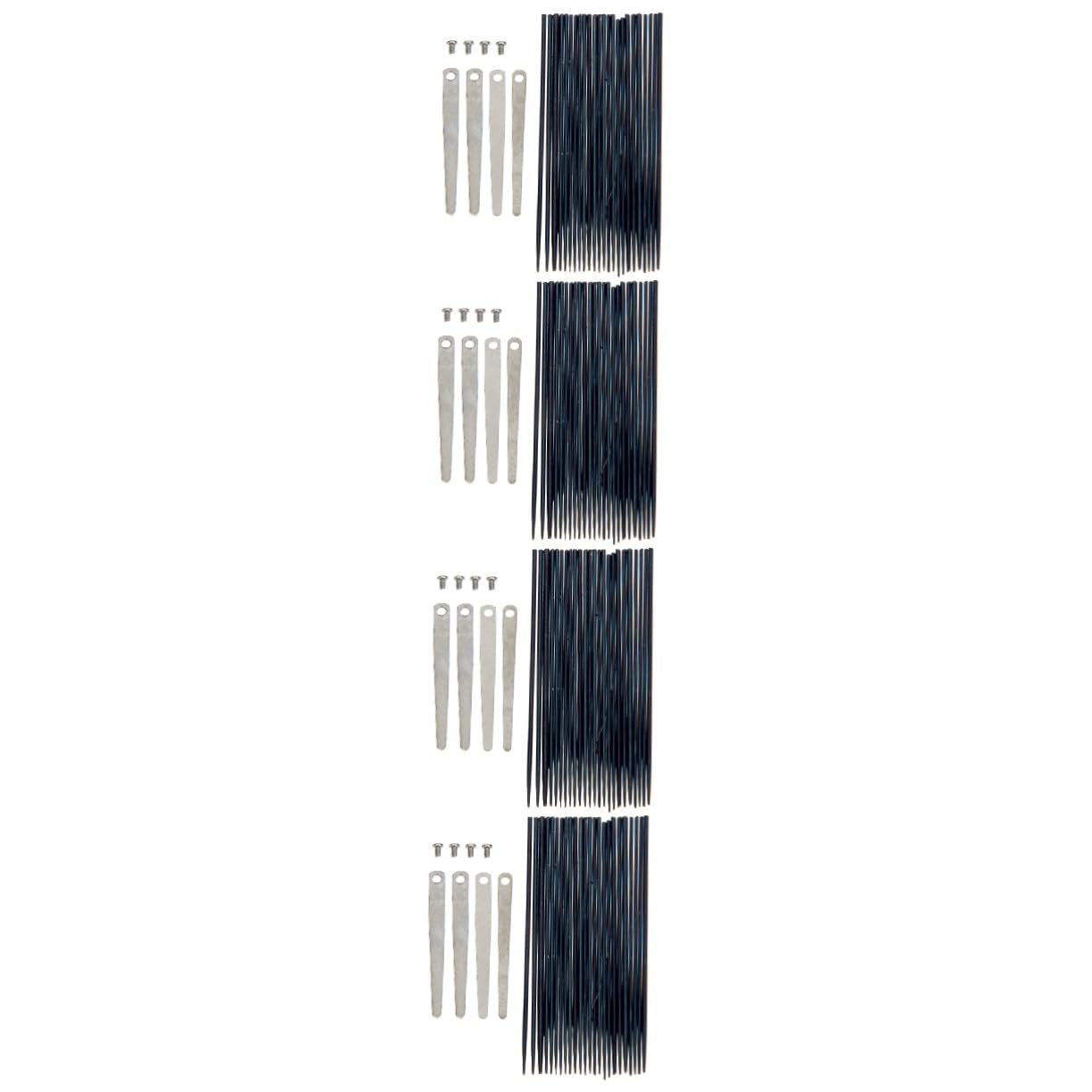 SUPVOX 4juegos De Para Saxofón Placas De Lengüeta y Accesorios De Reparación De Instrumentos Para De Saxofón Tenor