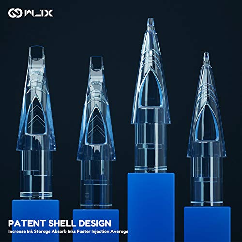 Wjx Tattoo Cartridges Needles Disposable Supply 50Pcs Round Liner Mixed Size 1203Rl, 1205Rl, 1207Rl, 1209Rl, 1211Rl #TOP4