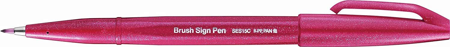 Pentel Sing Pen Brush KIRMIZI