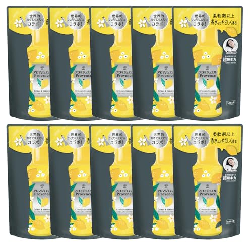 【10個セット】レノア アロマジュエル シトラス&ヴァーベナの香り つめかえ用 365mL【ケース】