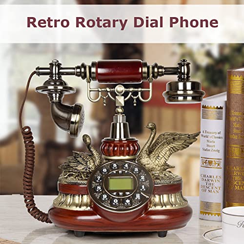 Teléfono Vintage Retro con Identificador de Llamadas miniatura 2