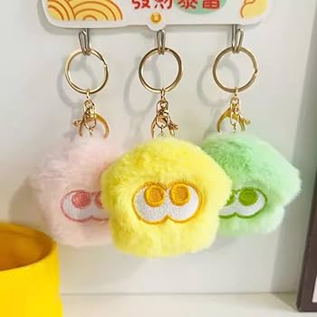 Amazon.co.jp: ぬいぐるみ キーホルダー スプラトゥーン3 イカ
