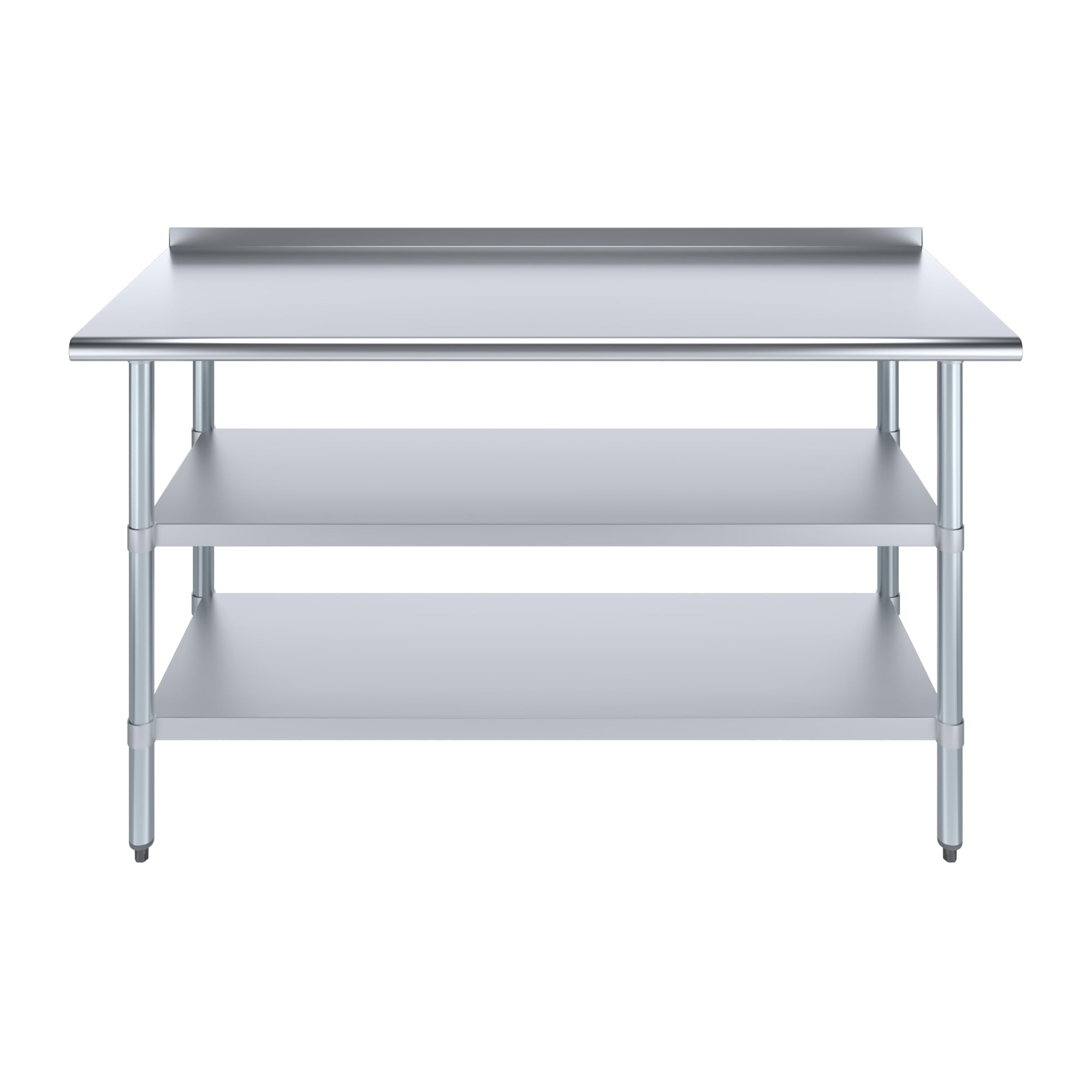 AmGood Stainless Steel Work Table with 1.5