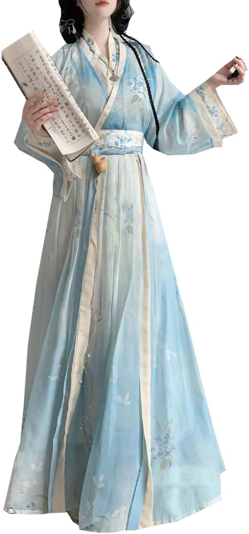 Ez-sofei Women's Traditional Ancient Chinese Cosplay Costume Hanfu Dress