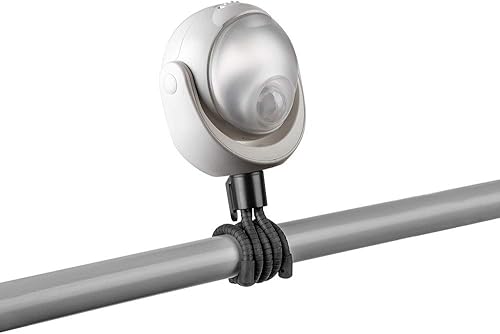 Miniatura 2 de La luz LED portátil con sensor de movimiento Lumenology proporciona 148 lúmenes con un rango detectable de 13 pies y una base de trípode flexible