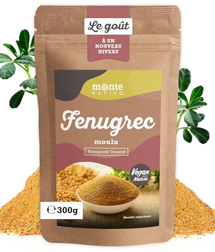 Fenugreek Monte Nativo moulu Fenugreek (300 g) - Fenugreek moulu - Fenugreek - Assaisonnements...