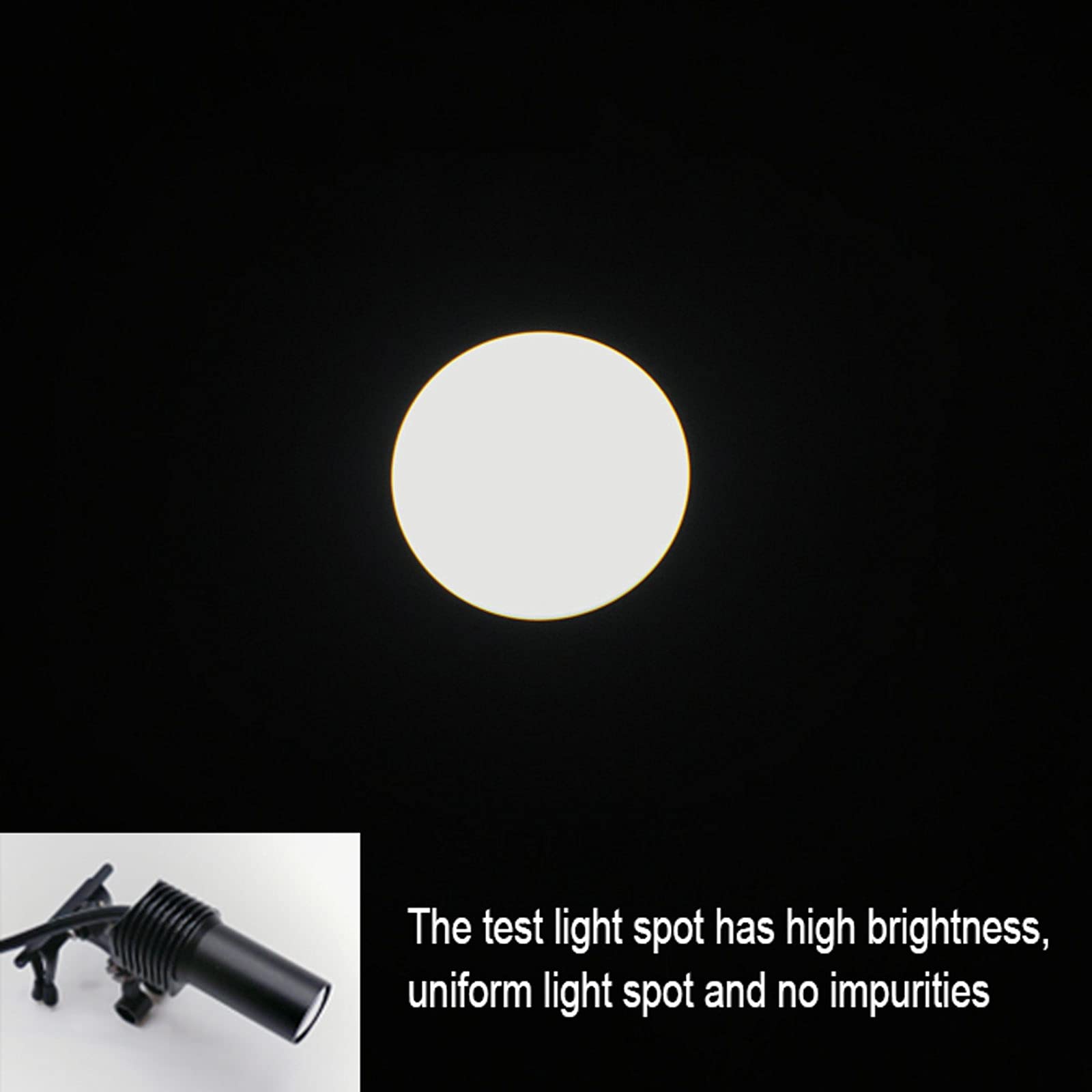 Lupen mit LED-Beleuchtung für freihändiges Arbeiten, Vergrößerungsgläser für Naharbeiten, binokulare Lupen, klare Lichtquelle 2,5X/3,5X, 2,5X,2.5X