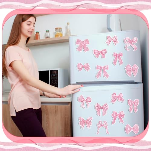 Set 30 Imánes Rosa de Lazo para Refrigerador miniatura 2