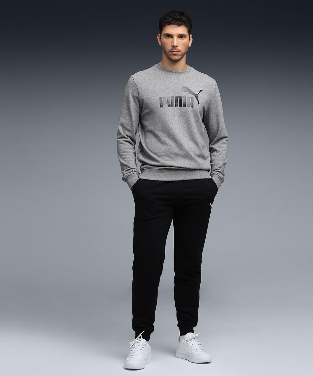 Puma Men Sweatshirt_69510703_Medium Gray Heather_XL 1