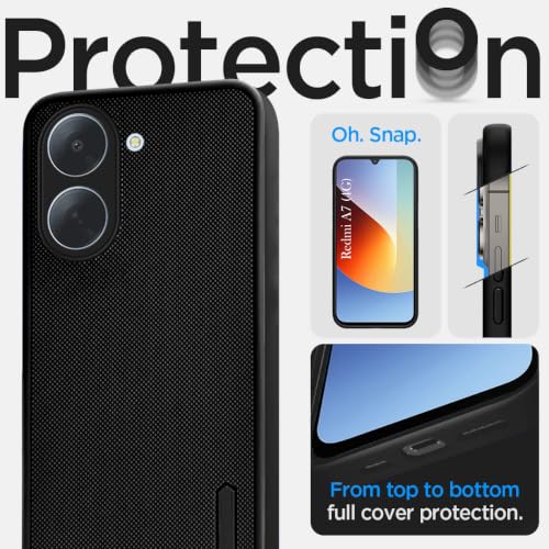 Image of Jkobi Rubberised Back Cover Case for Redmi A7 4G (Textured Grip Design | Micro-Fiber Cloth Inside | Slim and Light Weight | Soft Touch and Feel)