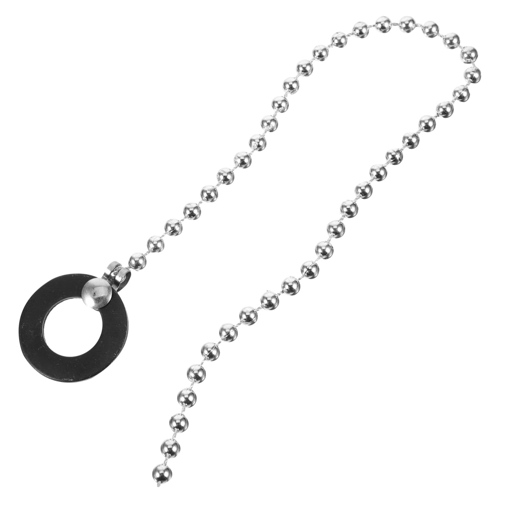 FUNOMOCYA Cymbal Replacement Chain Set Metal Drum Set Cymbal Chain Holder Attachment Extend Sound Effect