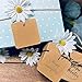 G2PLUS Kraft Paper Gift Tags with String, 100PCS Brown Square Tags, 2.2x2.2 inches Blank Hang Label Tag for Gift Wrapping, Pricing, DIY Arts and Crafts, Christmas, Wedding Party Favors
