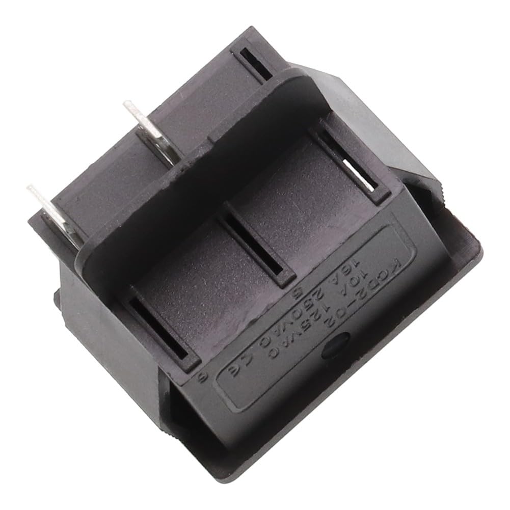 Interruptor de pie basculante para coches eléctricos para niños, control de reinicio del pedal del acelerador compatible con modelos de coche de 6 V y 12 V, pieza de repuesto de enchufe de 2