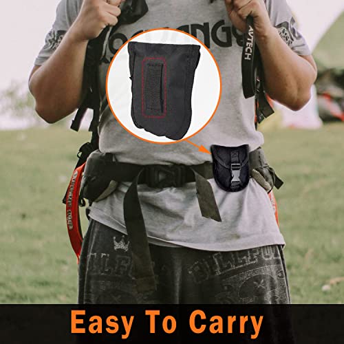 Msyuusr Pocket Chainsaw 25.6 Inch Survival Saw With Handles, Pocket Rope Saw Portable Folding Hand Chain Saw With Bag For Outdoor Survival Camping Hunting Tree Cutting Emergency Tools #TOP3