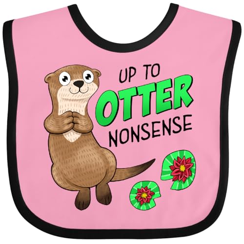 inktastic Up To Otter Nonsense- Cute and Funny Otter Baby Bib