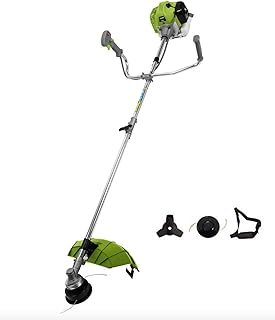 Decespugliatore termico 43 cc 2 tempi ITOOLS lama 255 mm testa filo automatico + gilet + flacone dosatore