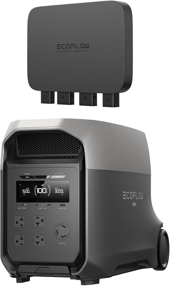 Amazon.co.jp: EcoFlow 500W Alternator Charger+ DELTA 3 Ultra