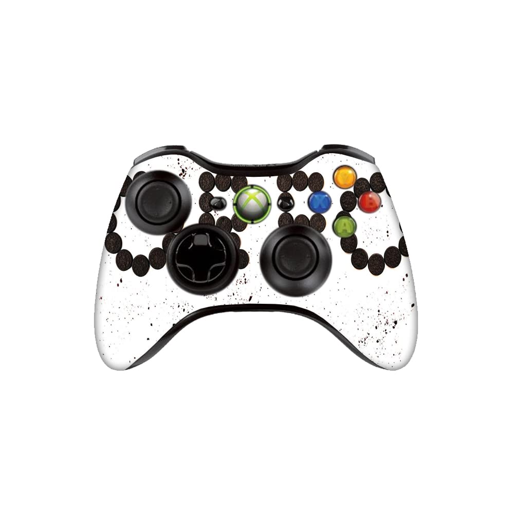 gadgets wrap printed vinyl decal sticker skin for xbox 360 controller only - oreo