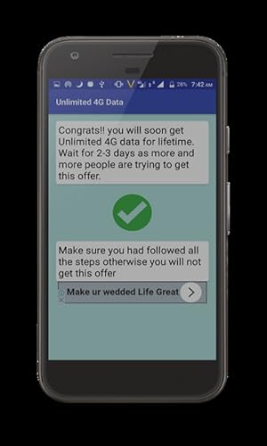 Unlimited 4G Data Free