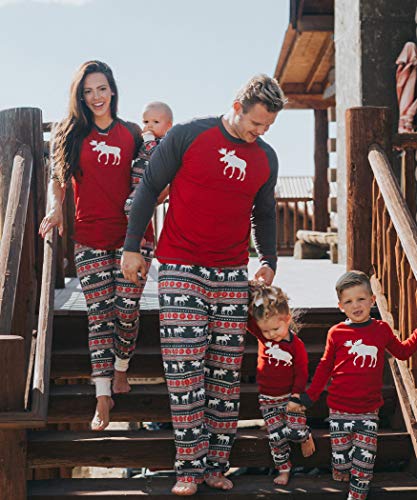 Lazy One Pajama Pants For Men, Men's Separate Bottoms, Lounge Pants, Animal, Nordic (Moose Fair Isle, X-SMALL)4