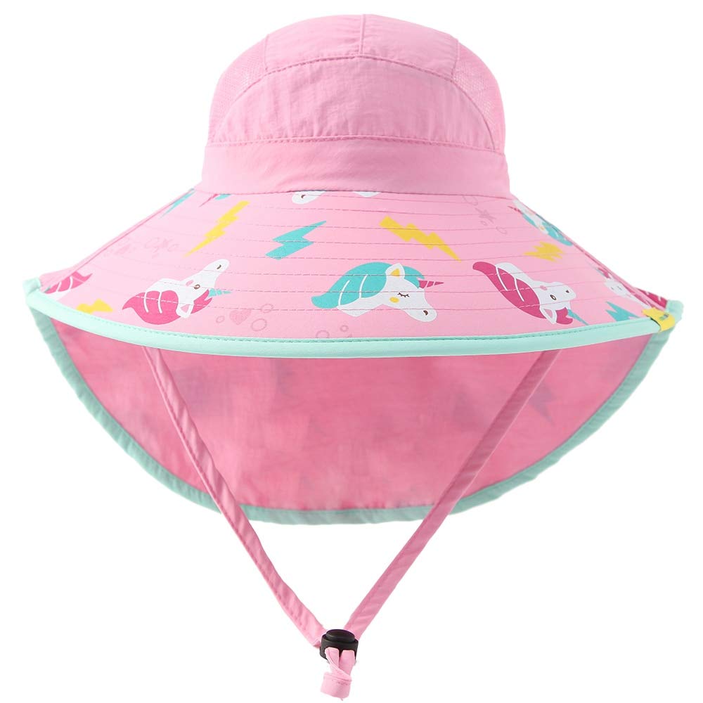 Sombrero de Sol para niños Sombrero De Sol De ala Ancha para Niños Sombrero para Niños Sombrero De Verano Playa Niña Viaje Al Aire Libre Niño Ocio Sombrero