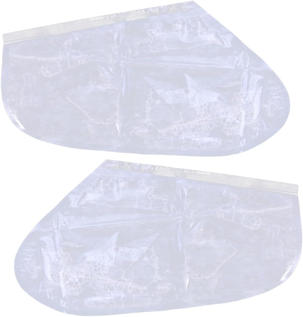 DRESSOOS 1 Pair Foot Peeling Mask Cuticle Remover For Foot Smoothing Safe Ingredients