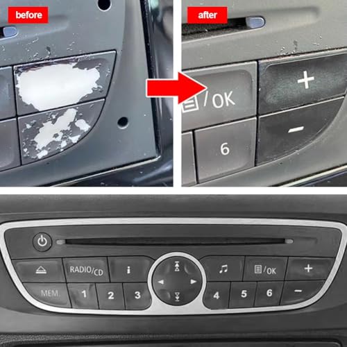 Autocollants boutons audio Clio Megane 2010 commande radio