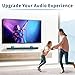notiela 2 Pack Universal Soundbar Mount Shelf Sound Bar Mounts for Samsung, Sony, LG, Vizio, Bose, Onn and More Soundbar Wall Mount - Sound Bar Mount Under TV
