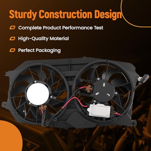 Image of maXpeedingrods Radiator Cooling Fan for Ford Five Hundred Freestyle 2005-2007, for Mercury Montego 2005-2007, 5F9Z8C607BM 621044 FA70310