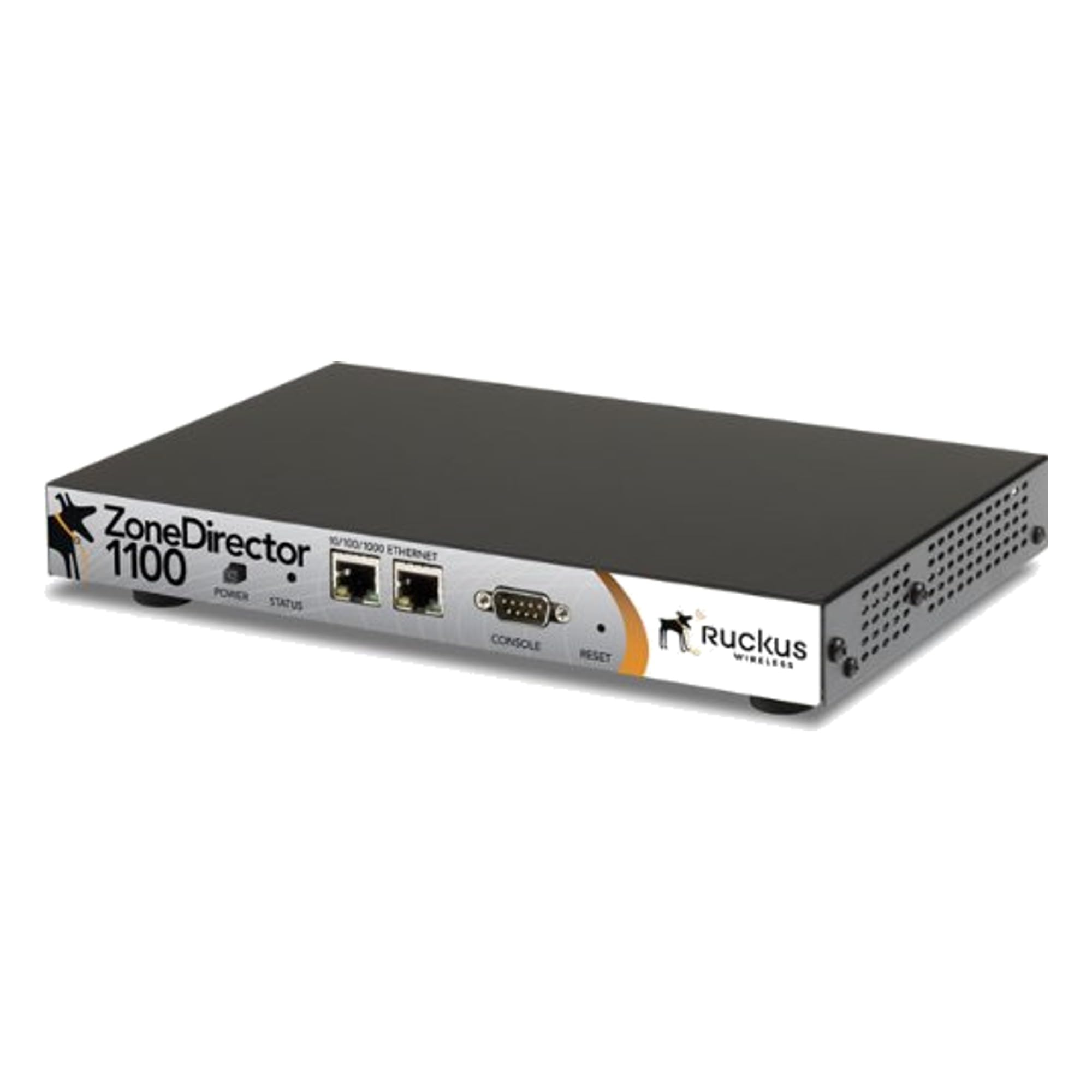 RUCKUS ZoneDirector 1106 Smart Wireless LAN Controller, Supports up to 6 ZoneFlex Access Points, 2X Gigabit RJ-45 Ports, 128 WLANs, 1,250-User Database, Desktop, 901-1106-UN00