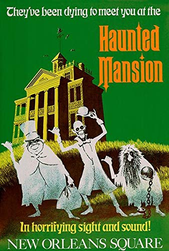 Amazon.com: The Haunted Mansion - 1969 - Promotional Advertising