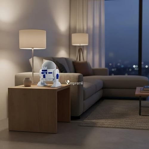 Miniatura 3 de Altavoz Android Rus-T1 compatible con Alexa Echo Dot 3 Gen, 4 Gen, 5 Gen, HomePod mini, Google Home MiniNest Mini y genericos (blancoazul)