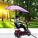 Sunshade Canopy for Mobility Scooters – UV & Rain Protection Electric Wheelchair Umbrella (Only Works with Scooters & Power Chairs Equipped with 1