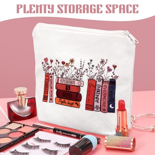 Makeup Bag Bracelet Set,Concert Outfit Merch Bracelets,Singer Fans Gift Cosmetic Bag Bracelet,TS Fans Gift Music Merchandis,Friendship Set For Sister - Image 3