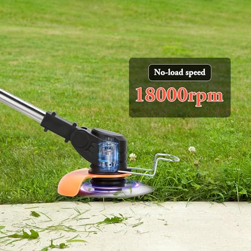 Débroussailleuse électrique sans fil DJROLL 21V pour pelouse et jardinier - 7