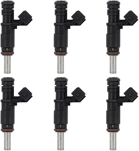 Paquete de 6 inyectores de combustible para BMW 128i 328i X3 X5 Z4 525i 3.0L 2.0L 7531634 2006-2012
