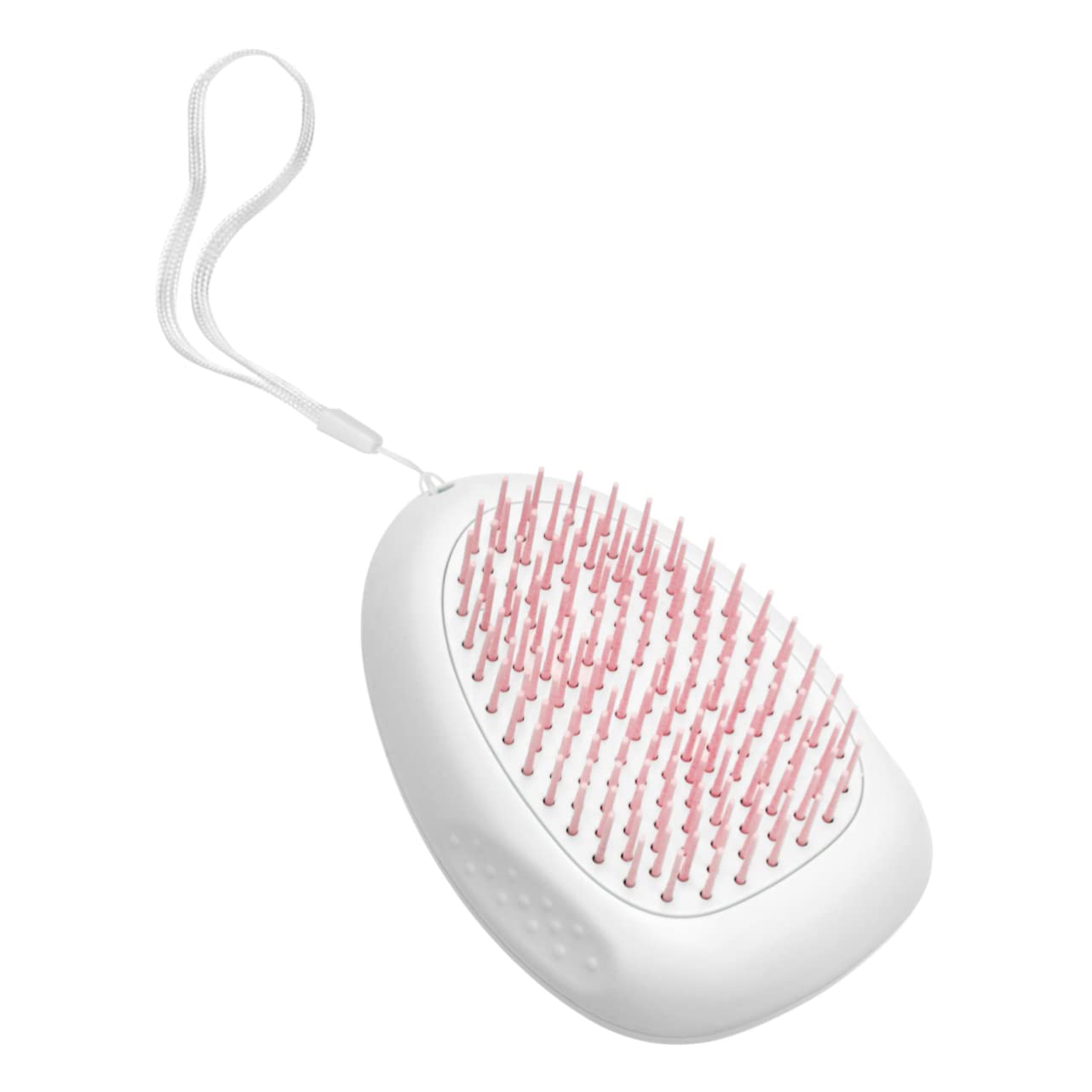 HOLIDYOYO Pet Hair Removal Comb for Dogs Cats Dog Cat Grooming Brush with Easy Clean Button Pink Effortlessly Eliminates Loose Hair Tangles and Dirt Pet