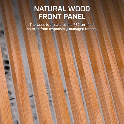 Image of CORSAIR Frame 5000D Wood RS Mid-Tower ATX PC Case - Solid Wood Airflow Panel, 3X Pre-Installed Fans, Modular Customization, Spacious Interior, GPU Anti-Sag - White /Oak