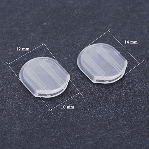 24 Clear Comfort Pads Earring Cushion For Clip On Earrings #TOP1