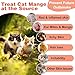 Netrca Mange Treatment Cats, Hair Regrowth, Skin Repair, Treats Scratching, Itch & Scabs, Ear Cleaning, Scabby Cat Treatment, Safe for Feral & Stray Cats, 200 Pills