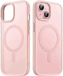 Capinha Magnetica para iphone Anti-Impacto e Proteção Reforçada (Rosa, iPhone 12 Pro)